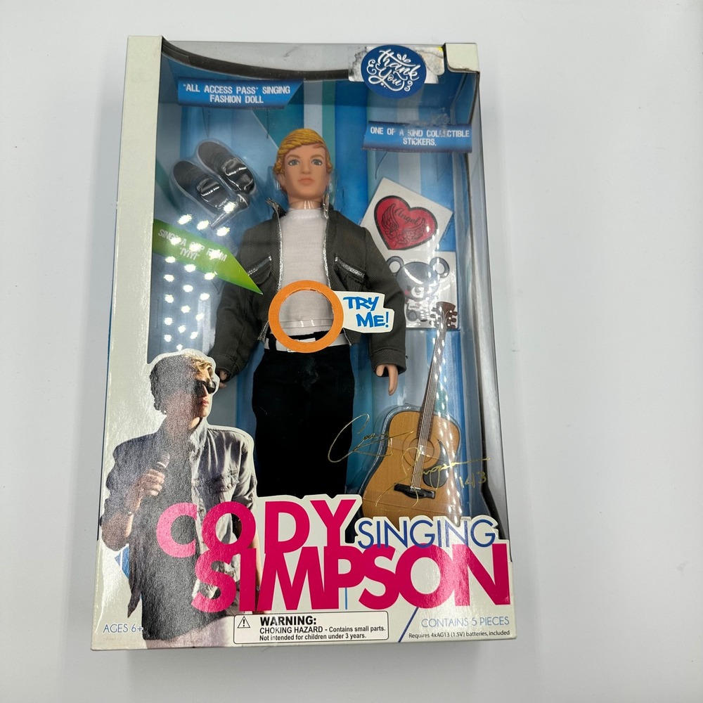 Cody Simpson Singing Fashion Doll 2011 The Wish Factory All Access Pass iYiYi